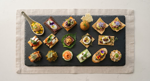 Chef's special plating