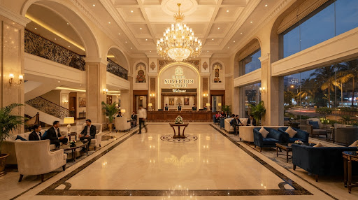 Hotel Silver Inn lobby