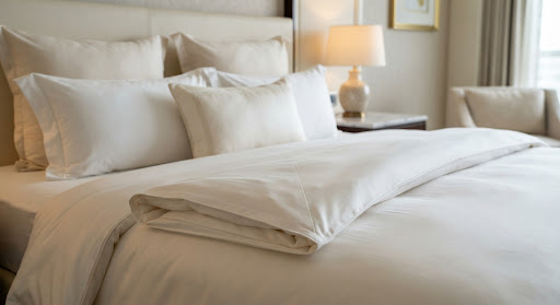 Pearl Room premium bedding detail